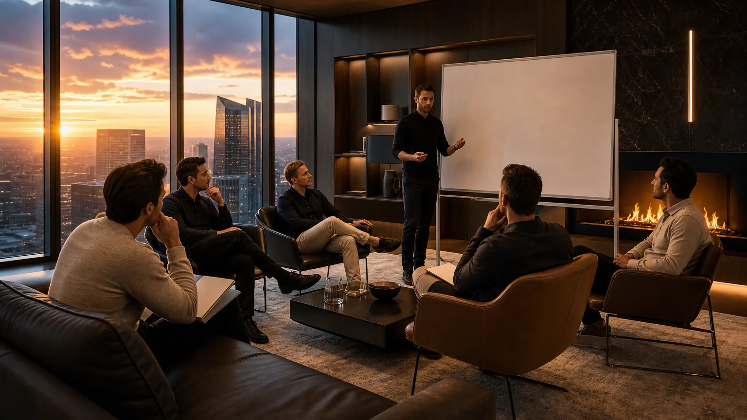 High-Ticket Operator Mastermind Groups: visual reference for 5. High-Ticket Operator Mastermind Groups , For Founders Scaling Past 15k MRR Fast