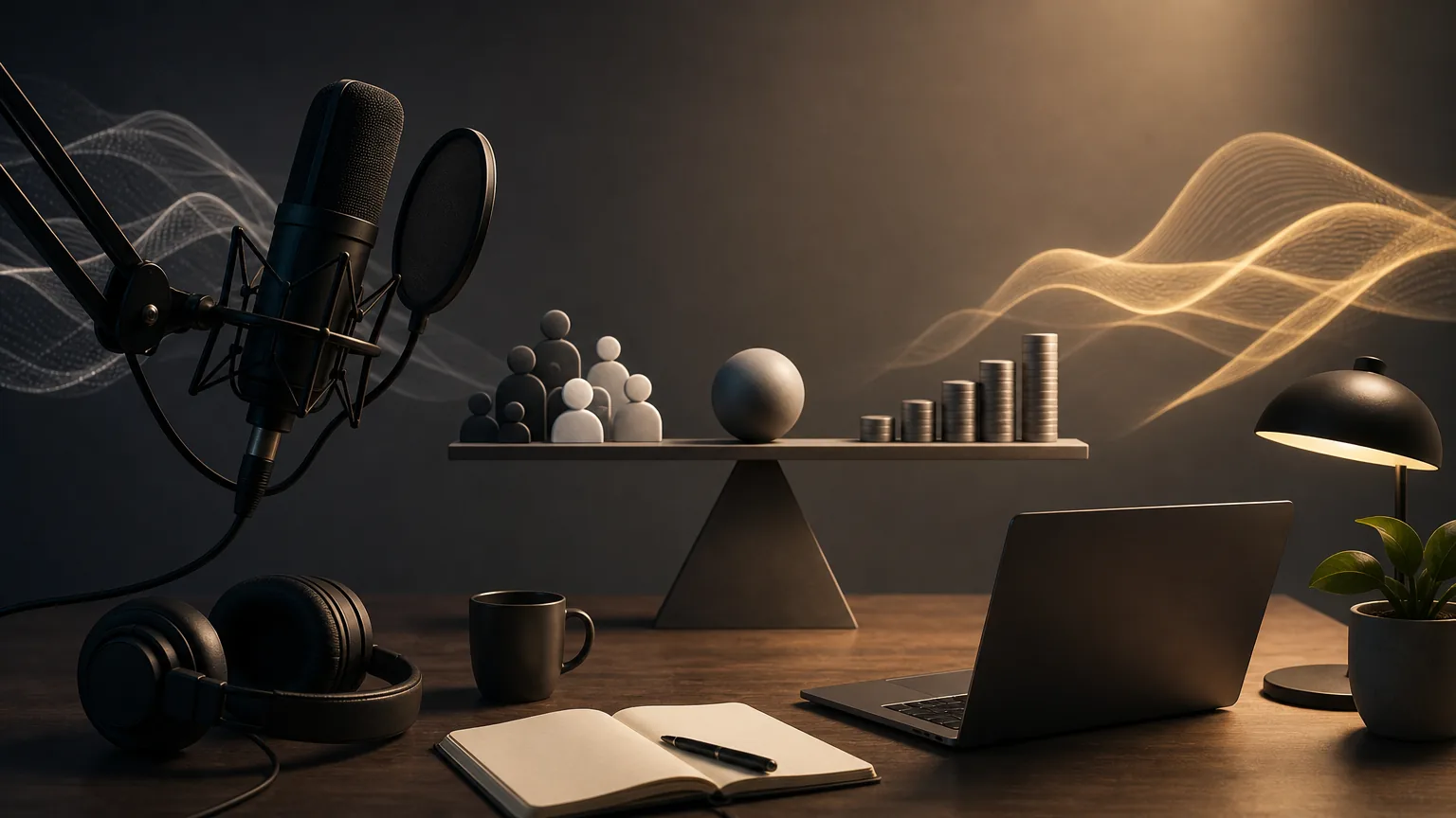Editorial illustration for Best SaaS Podcast Ad Revenue Calculators