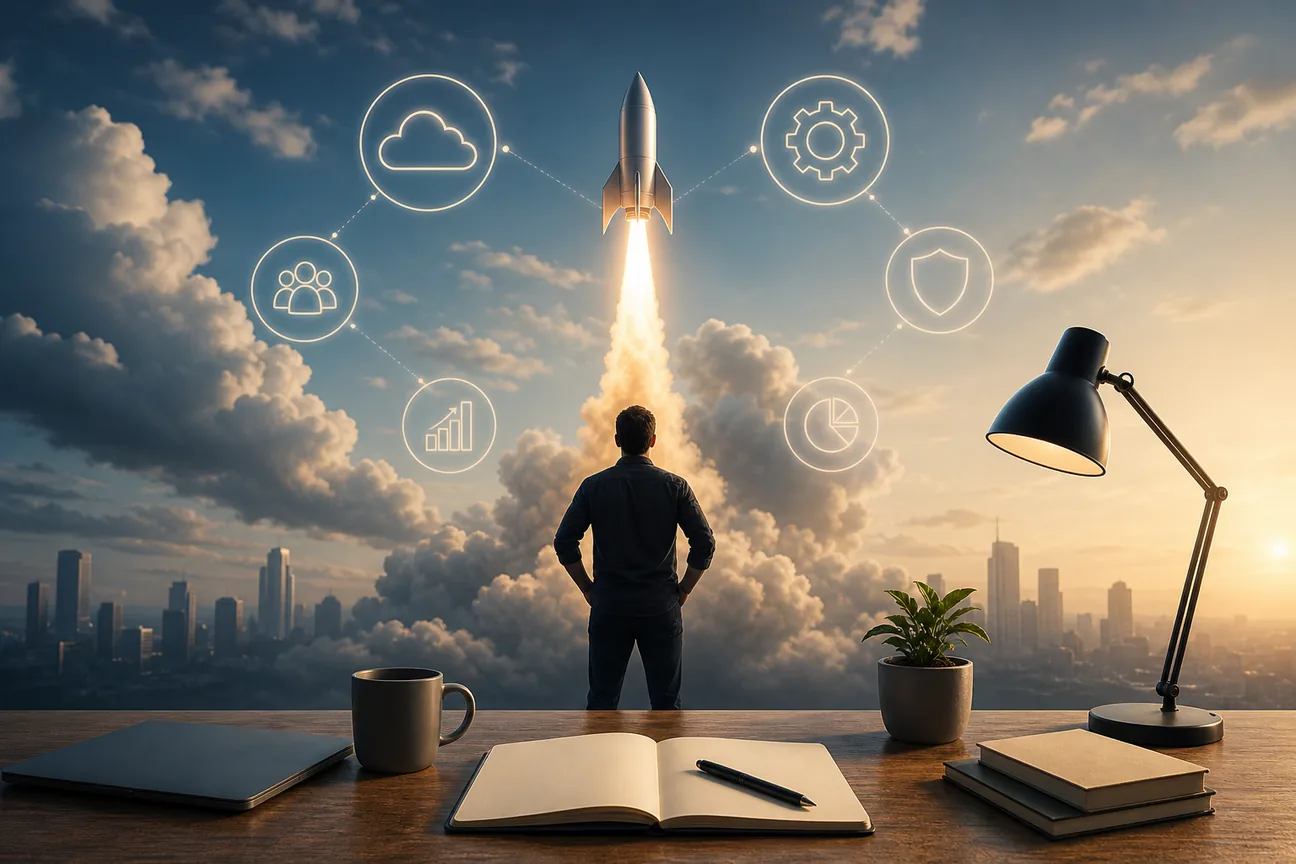 Cinematic photograph of Best SaaS Startup Ideas to Build for Profit