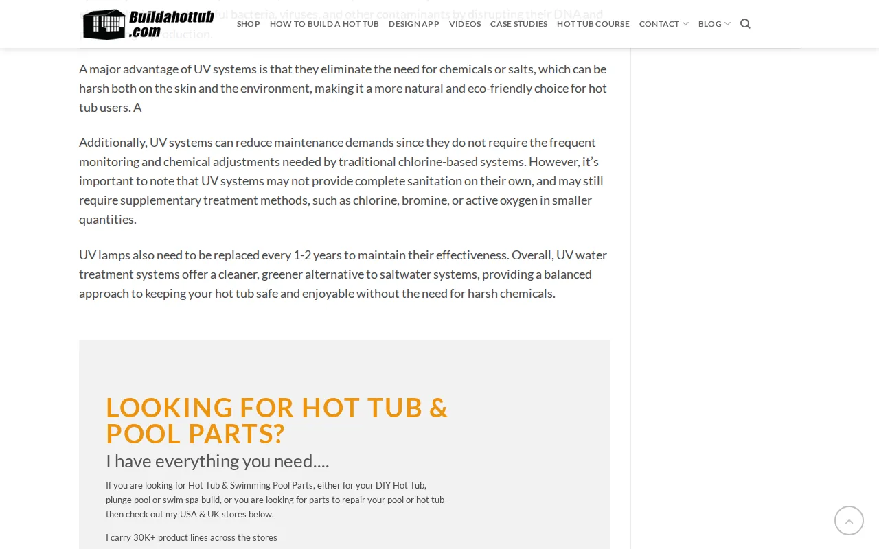 UV Water Treatment: visual reference for 6. UV Water Treatment , Chemical‑Free Sanitation