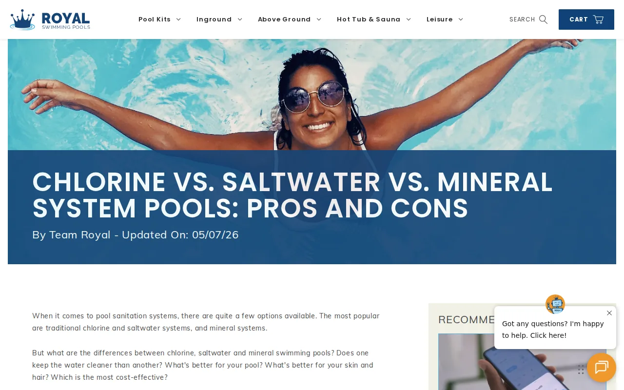 Mineral System: visual reference for 9. Mineral System , Reduced Chemical Use