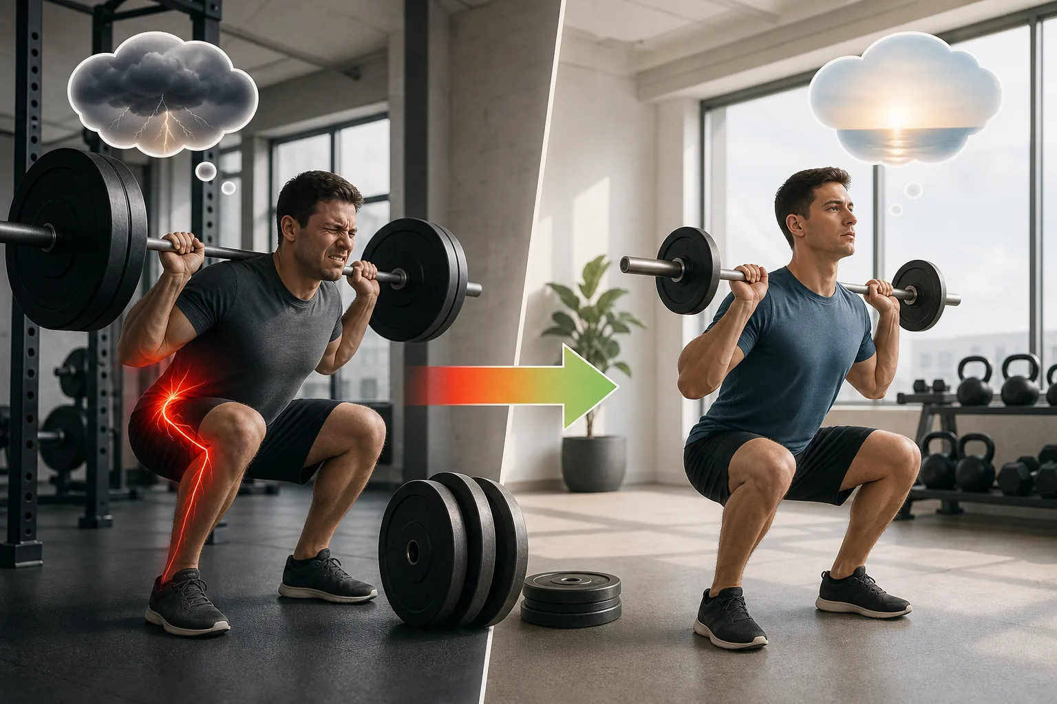 Illustration for Weighted Squats