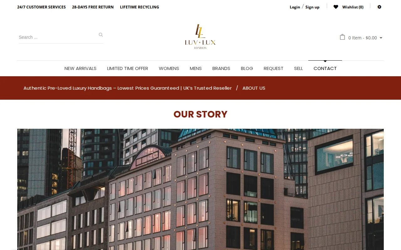 LuvLux London: visual reference for 5. LuvLux London – In‑Person Boutique Appointments