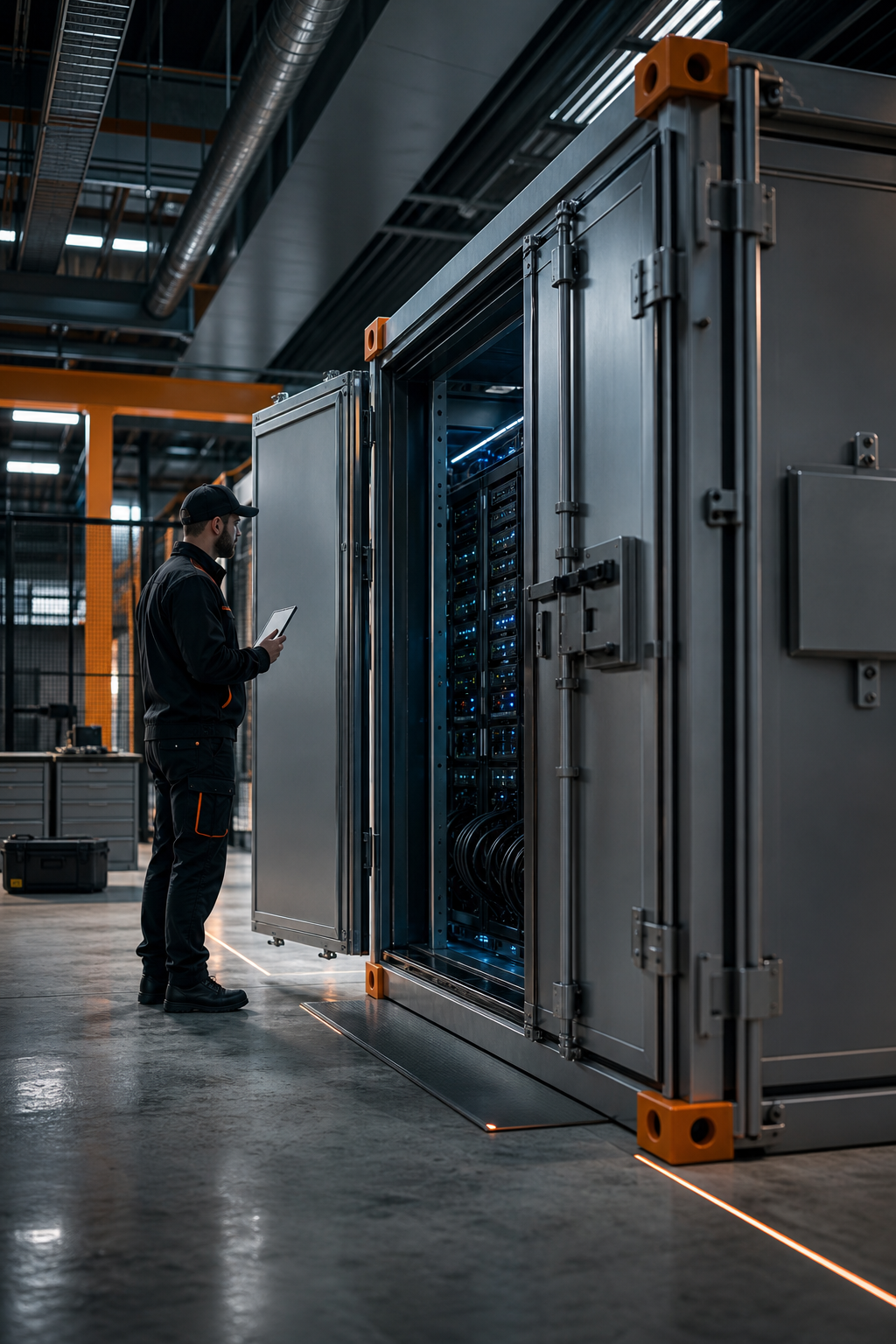 A photorealistic image related to secure-airgapped-containers-for-saas-deployments. Alt: secure-airgapped-containers-for-saas-deployments