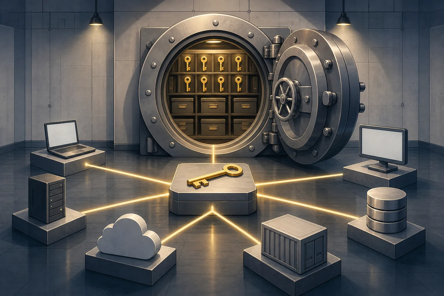 Illustration for HashiCorp Vault