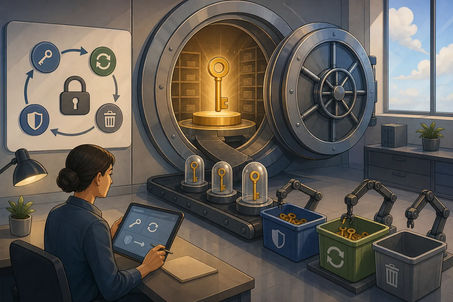 Illustration for AWS Secrets Manager