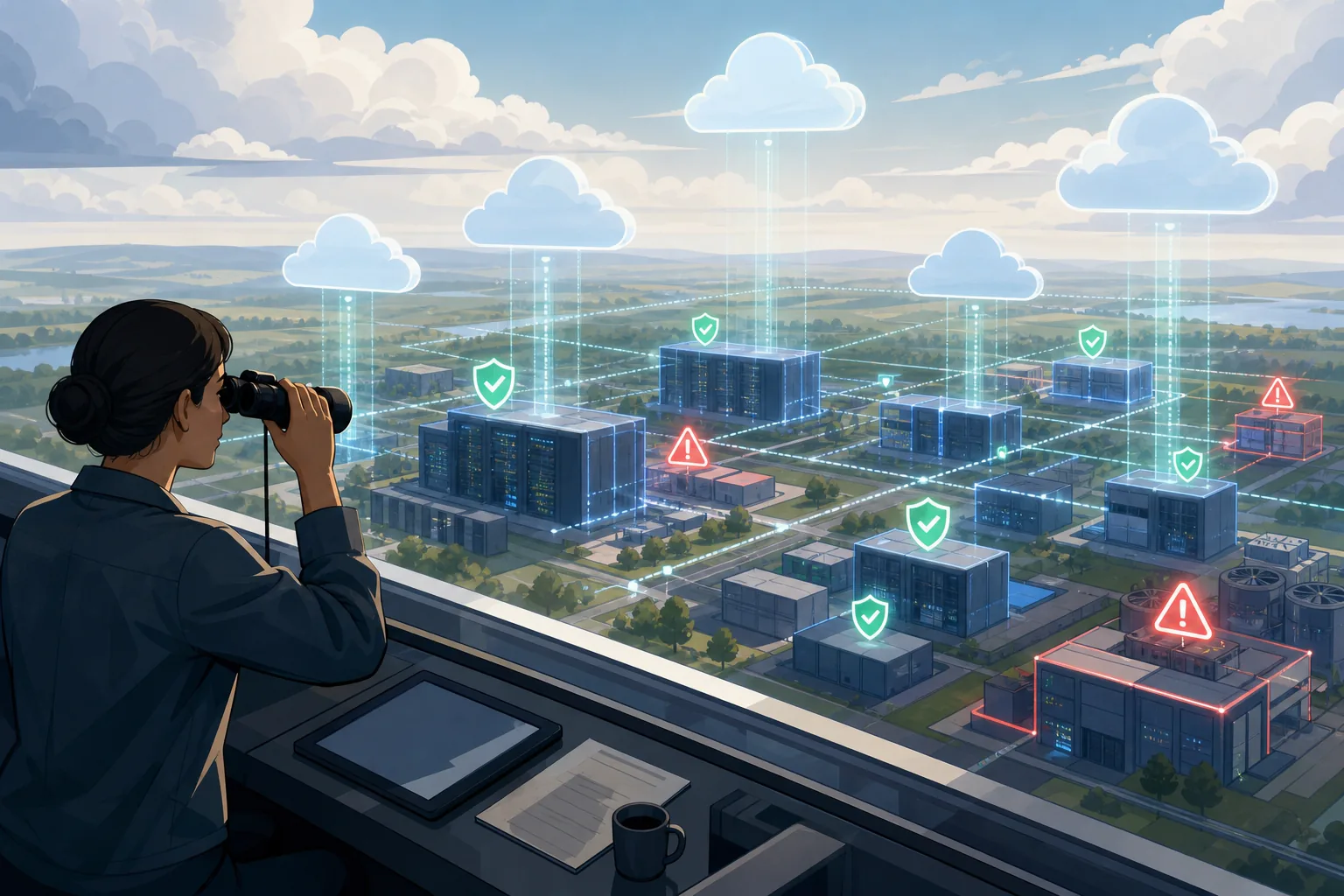 Illustration for Wiz's CSPM