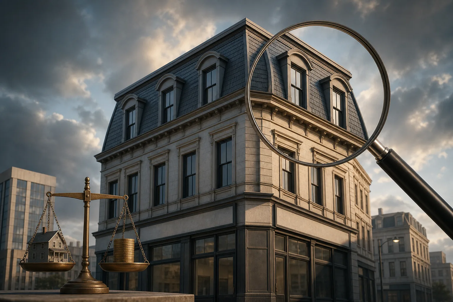 Illustration for MANSARD Commercial Properties