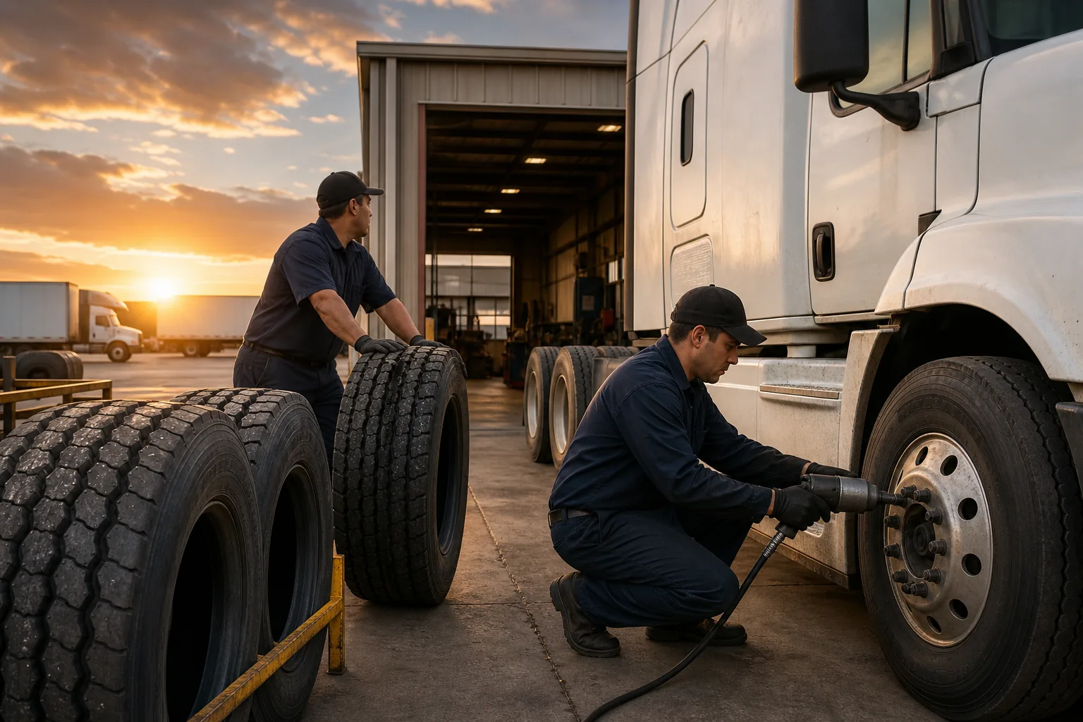 Lone Star Tire Crew: visual reference for 5. Lone Star Tire Crew , Budget‑Friendly Retread Tires for High‑Mileage Fleets