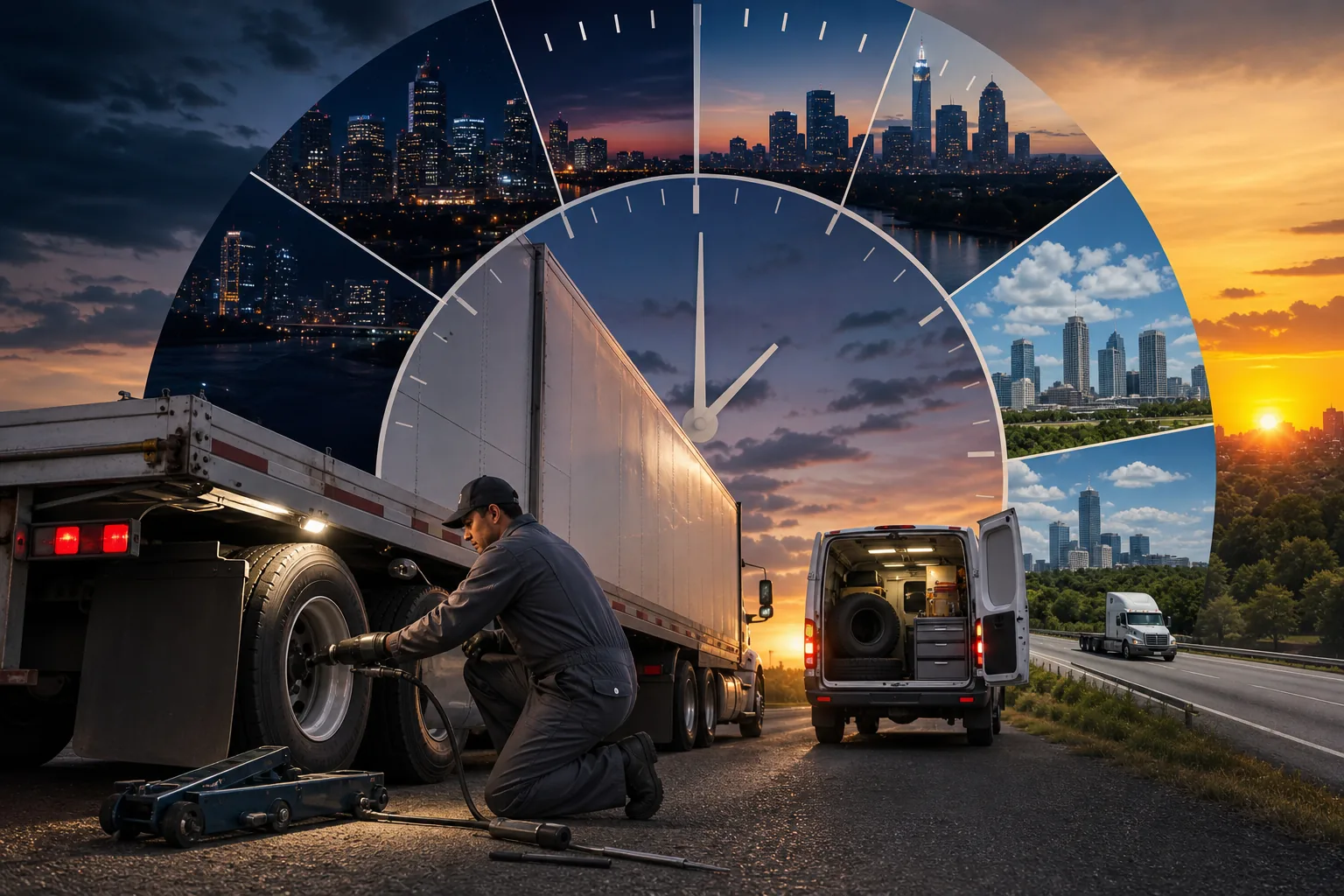 Escamilla 24HR Semi Road Service: visual reference for 8. Escamilla 24HR Semi Road Service , Full Dallas Coverage Around the Clock