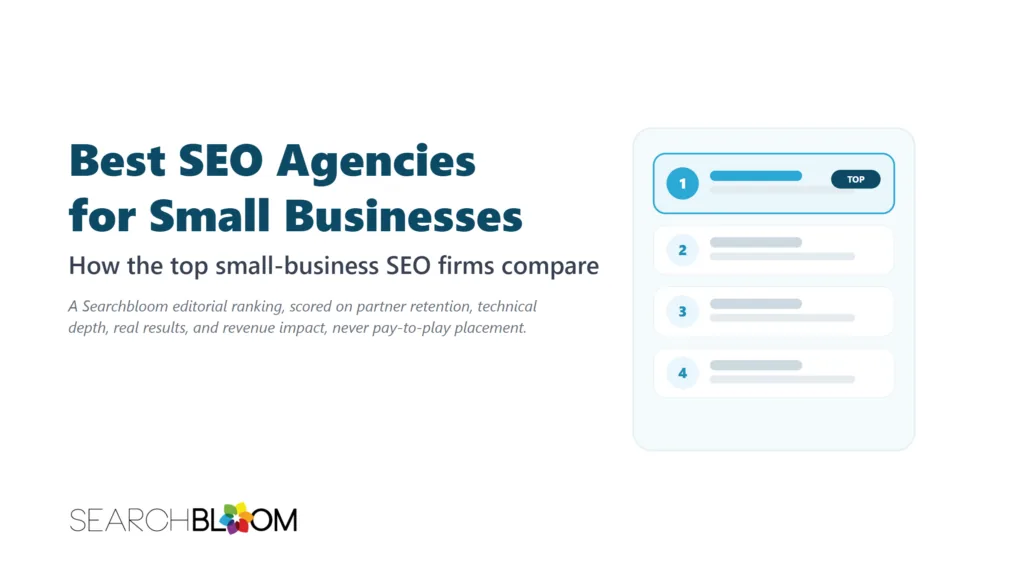 Best SEO Agency for Small Business: 8 Top Picks 2 Photo of Searchbloom