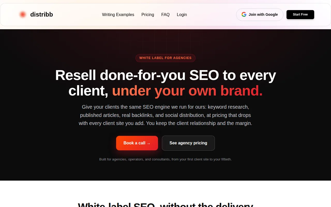 Distribb: visual reference for 1. Distribb, when the constraint is publishing volume