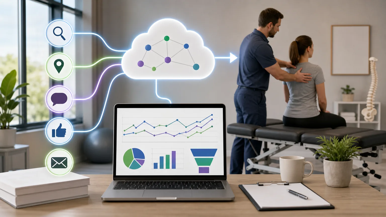 WebFX: visual reference for 6. WebFX , Revenue Attribution SEO with MarketingCloudFX