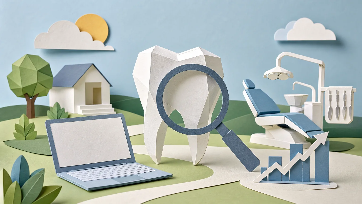 Editorial illustration for Best SEO Services for Dentists in 2026