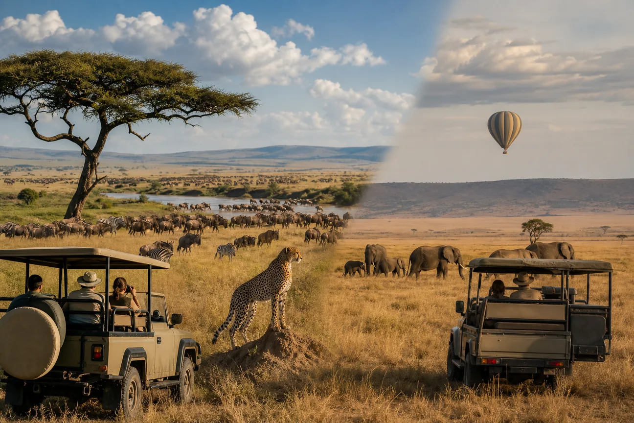 Best Serengeti vs Masai Mara Safari Choice