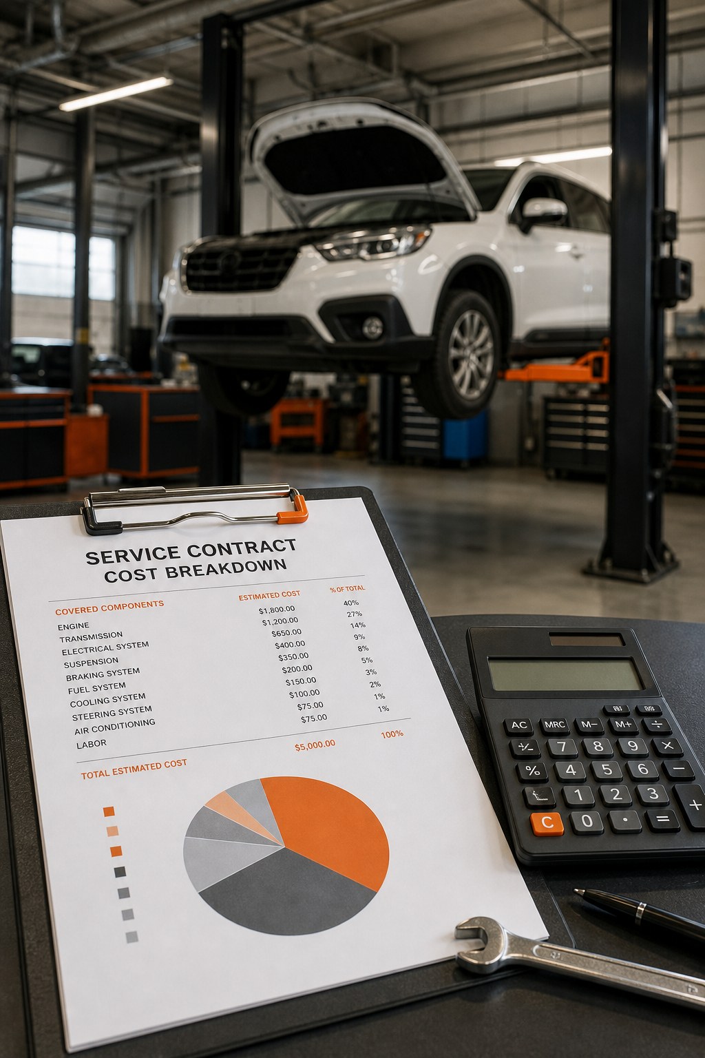 Best Service Contract Cost Breakdown for Cars – 7 Plans