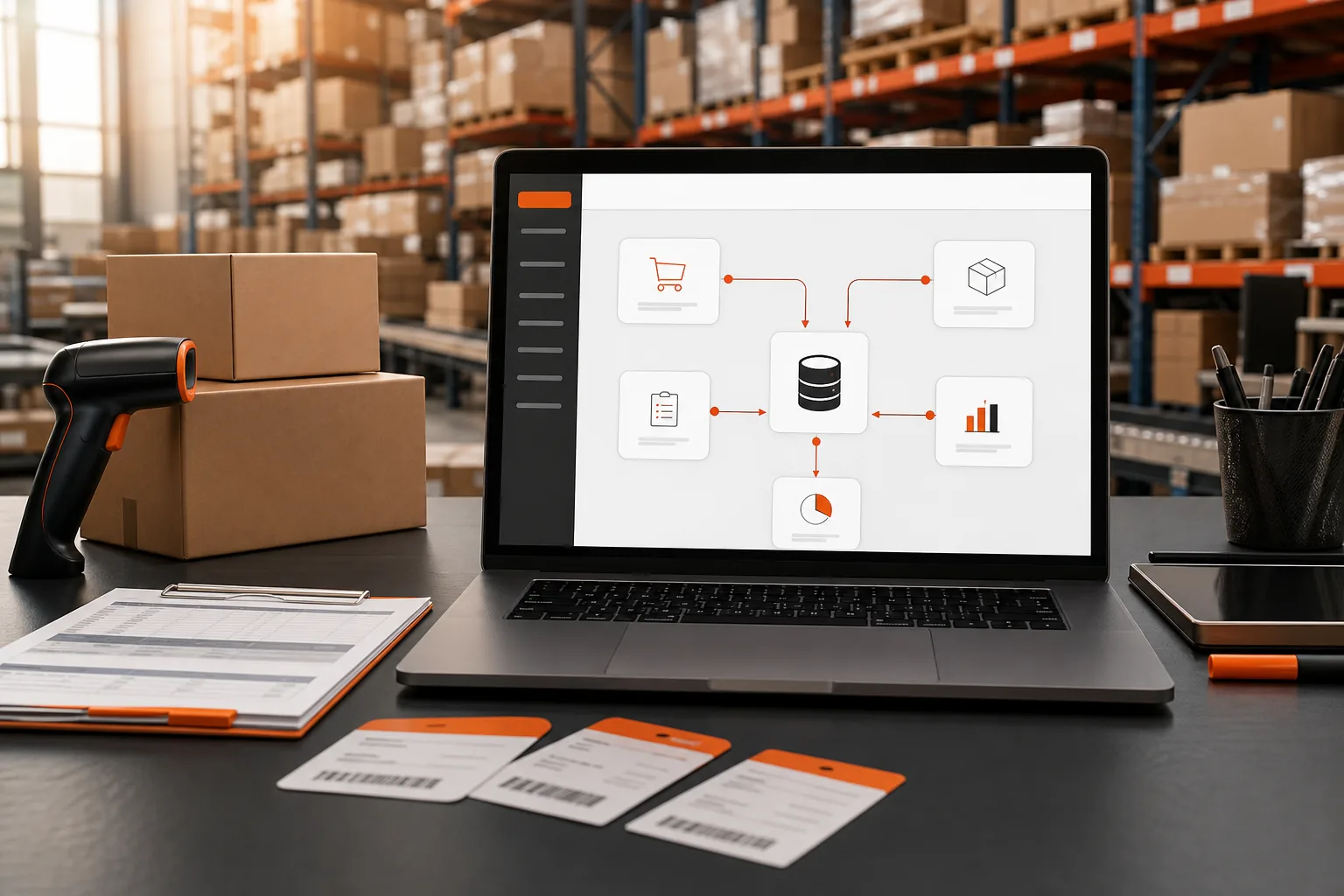 Shopify ERP data sync map for orders inventory and landed cost.