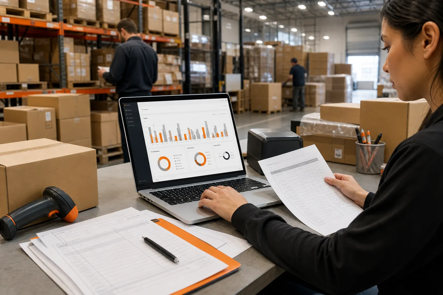 Shopify supply chain app inventory and fulfillment workflow.