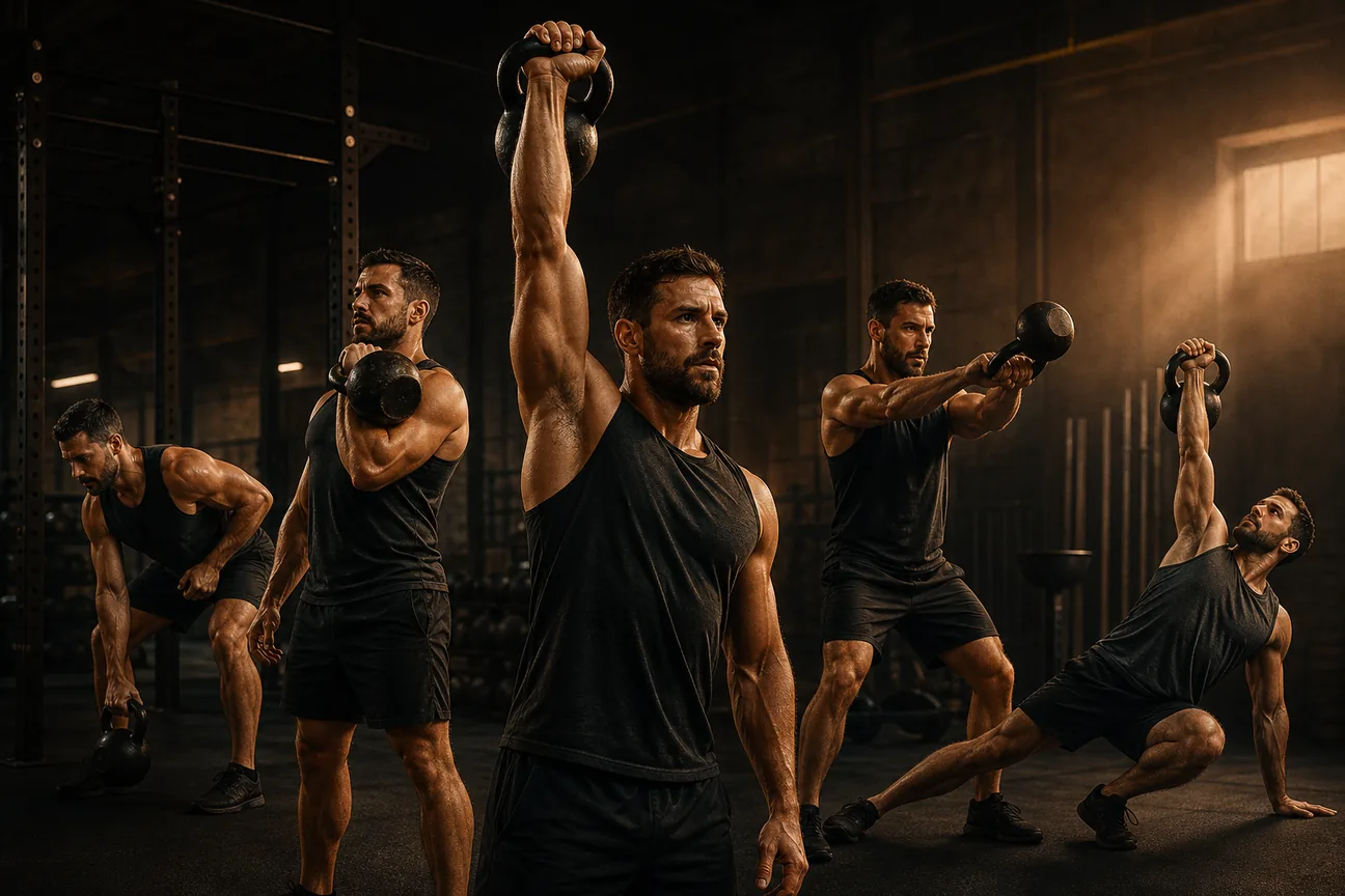 Best Shoulder Kettlebell Workouts: 5 Moves to Try