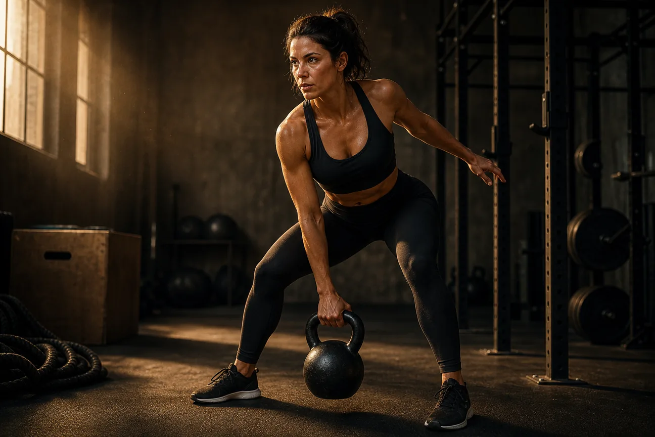 Best Single Kettlebell Workouts for Busy Women