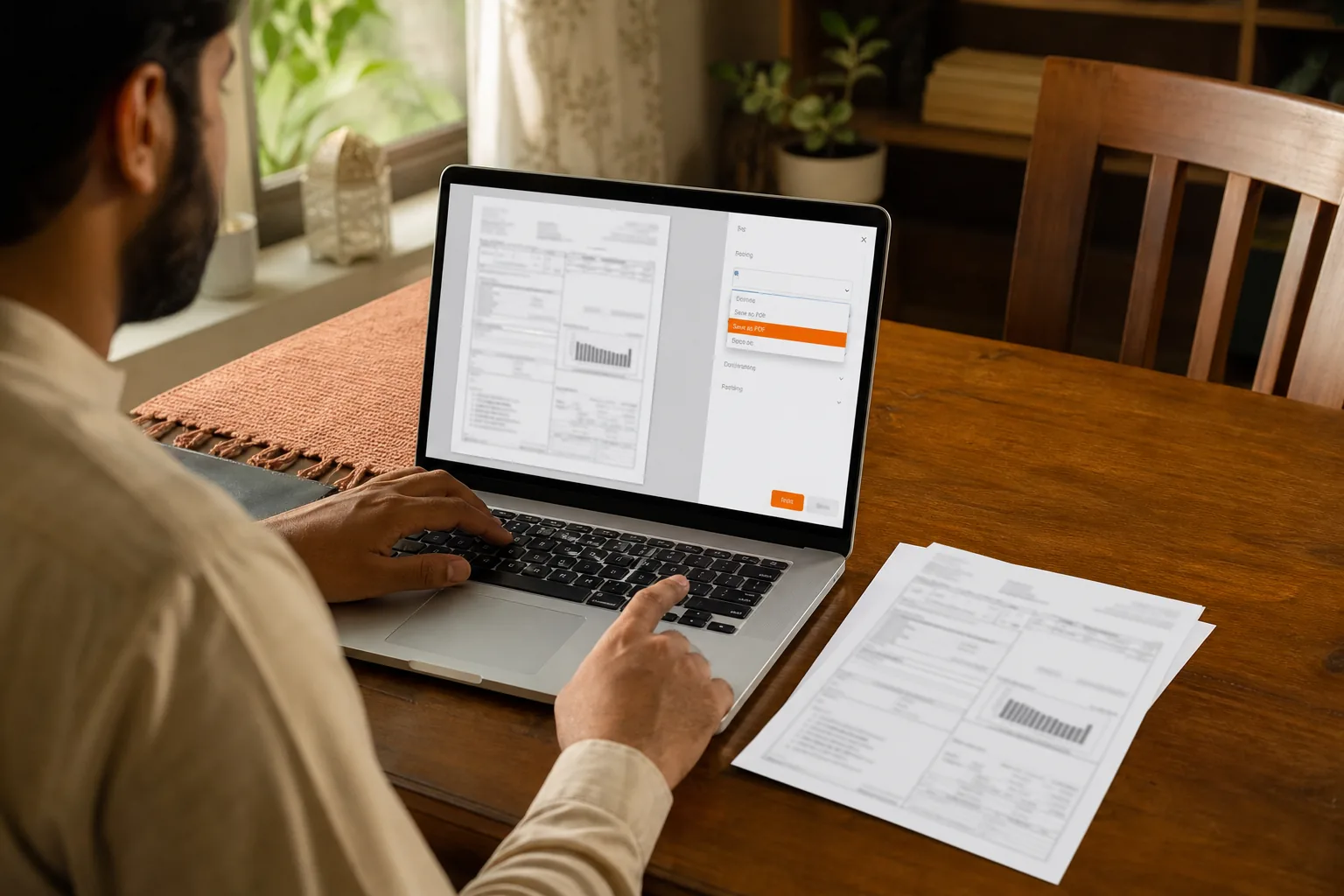 Save or print an SNGPL duplicate bill as a PDF at home.