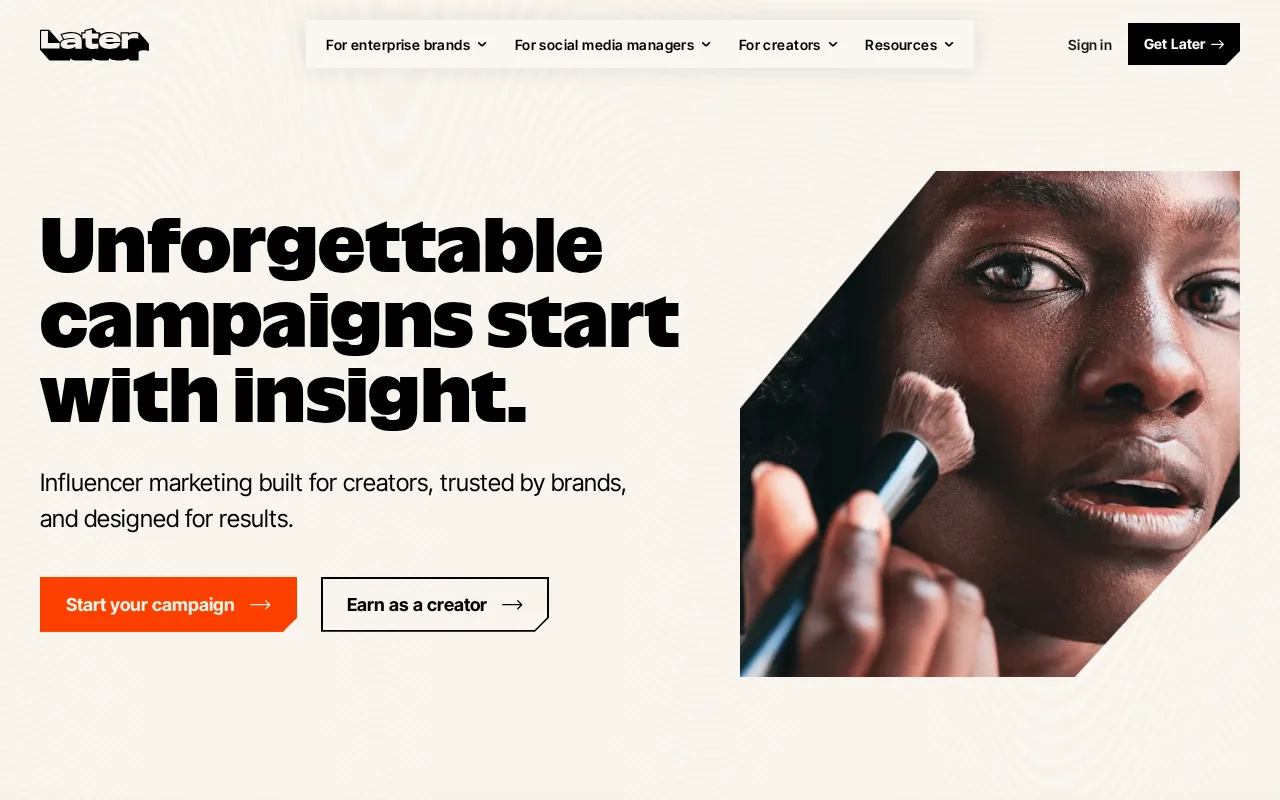 Later: visual reference for 3. Later – Visual Planner for Instagram