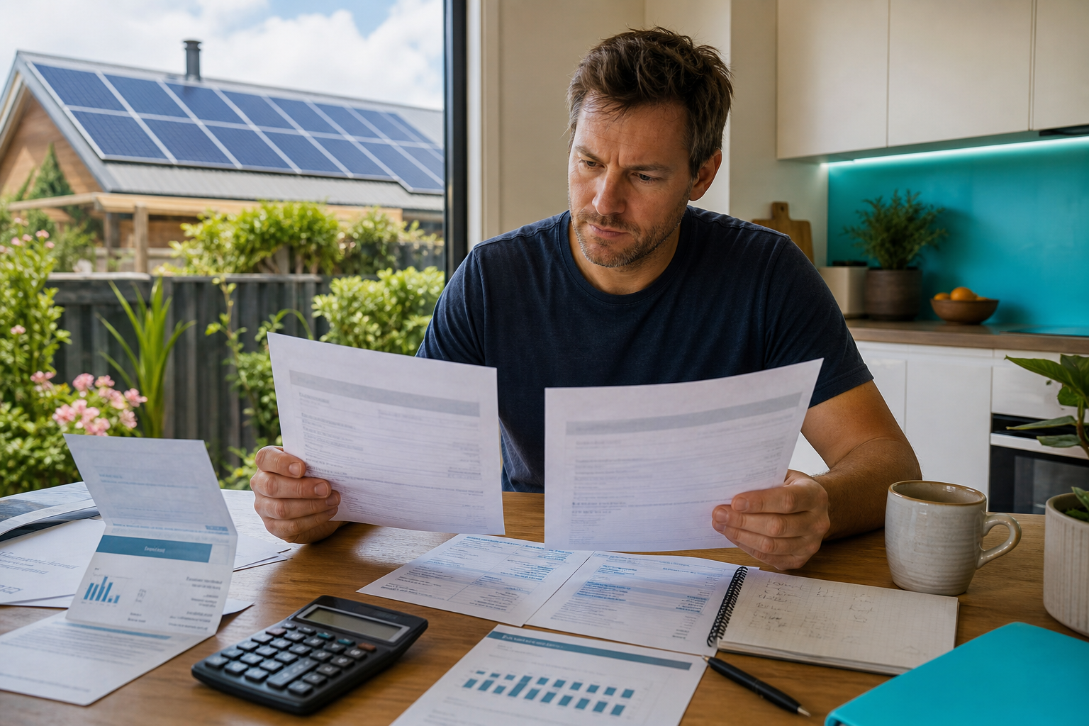 comparing solar battery installation quotes and payback in Australia