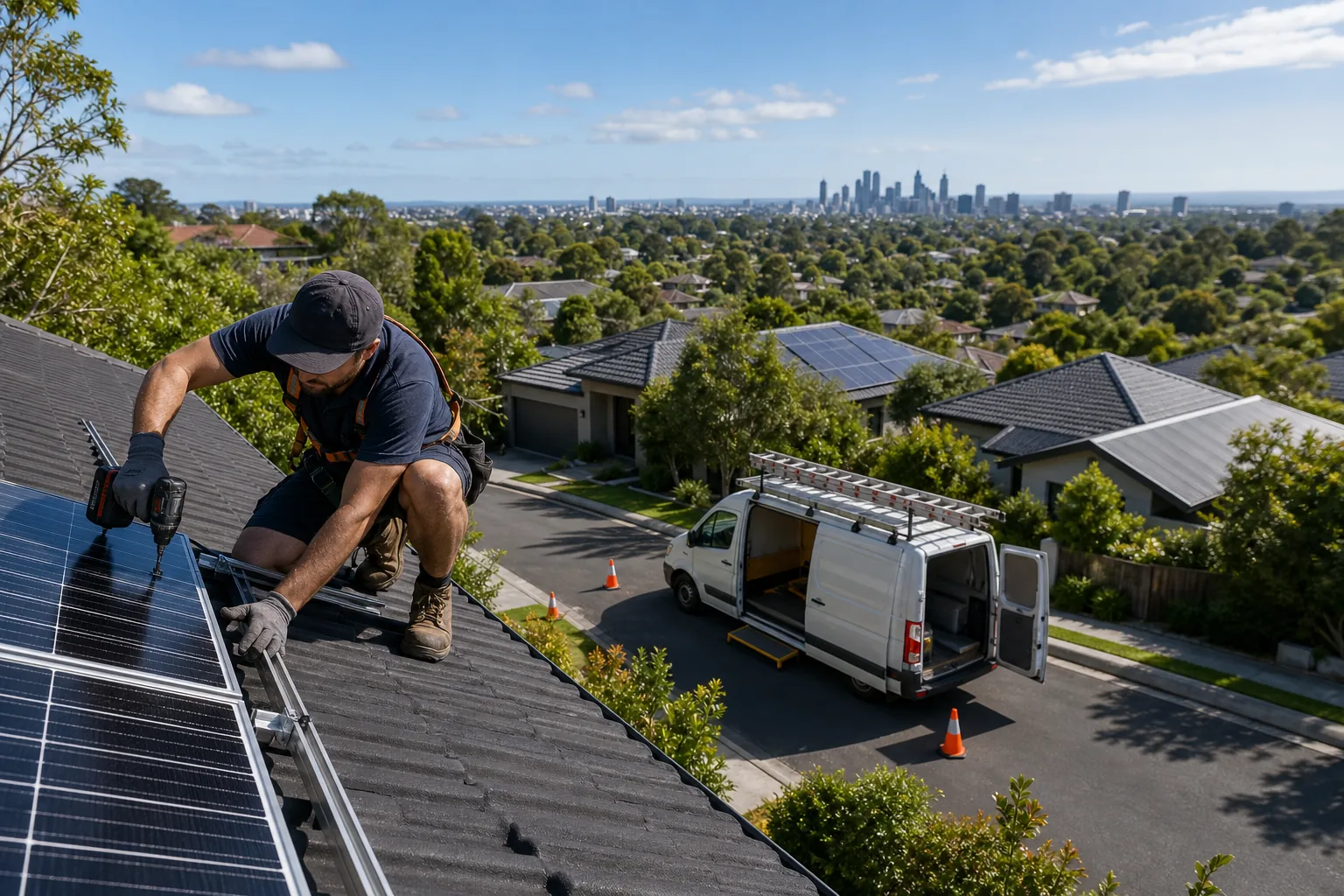 Illustration for PBR Electrical & Solar