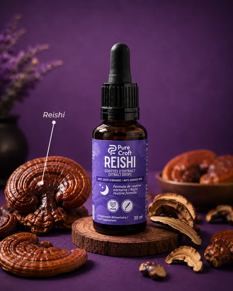 Product photo of Gouttes d'Extrait de Reishi