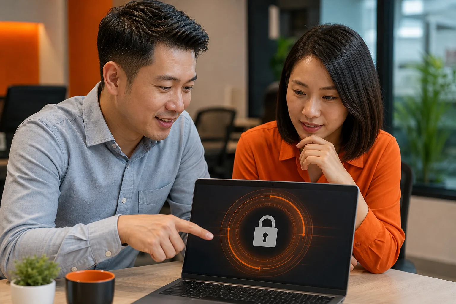 Checking a newly installed SSL certificate on a Singapore business website.
