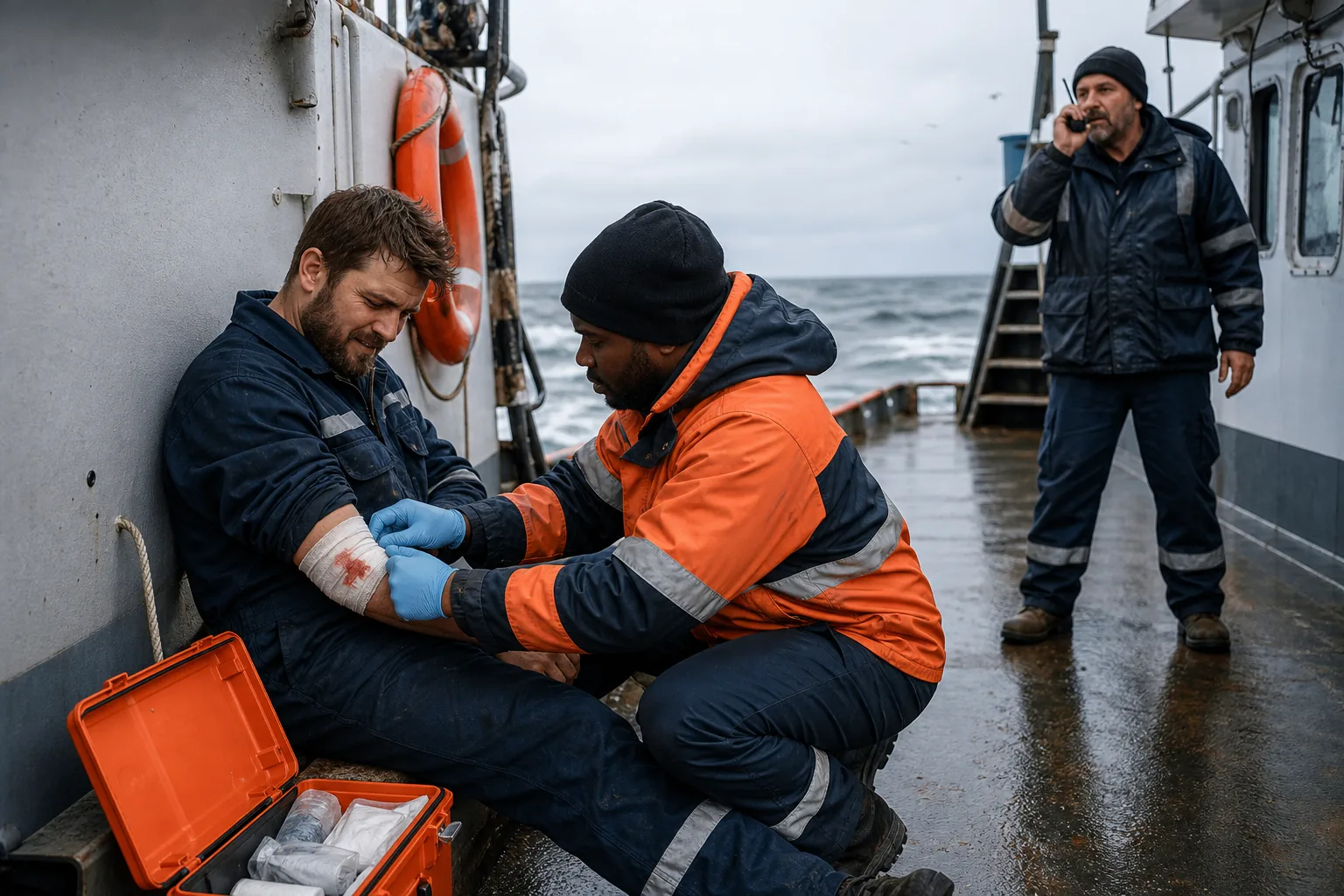 Steps to Take After a Maritime Injury at Sea