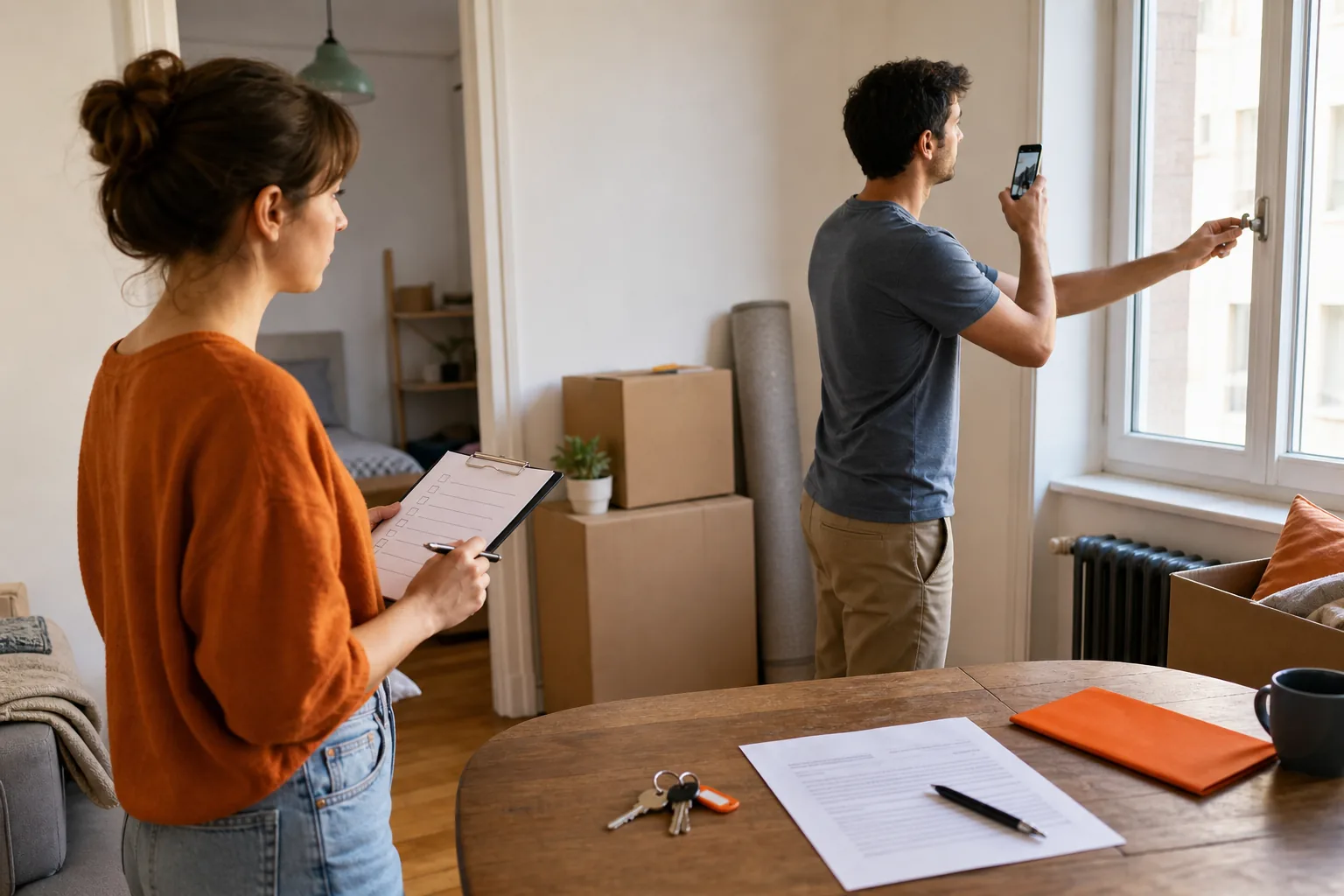 sublet agreement inspection and signature checklist