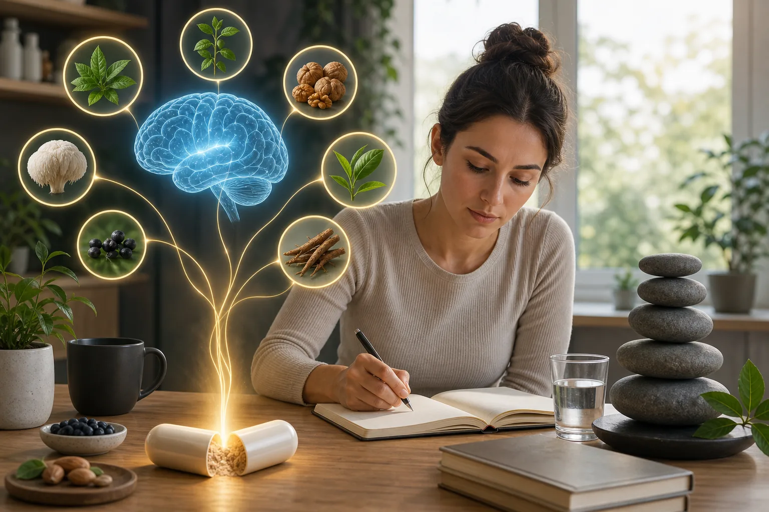OptiMind: visual reference for 1. OptiMind , Best All-in-One Nootropic for Clean Focus