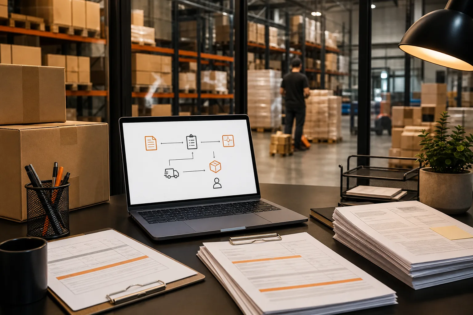 Supplier portal record tying purchase orders documents and landed cost for Shopify and Amazon importers.