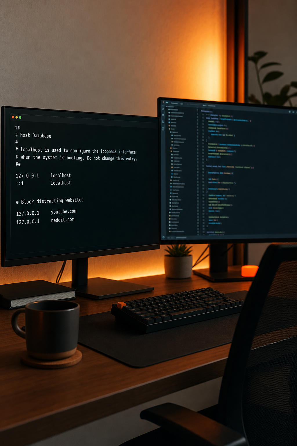 LockIn MCP system-level website blocker editing hosts file on Mac and Windows