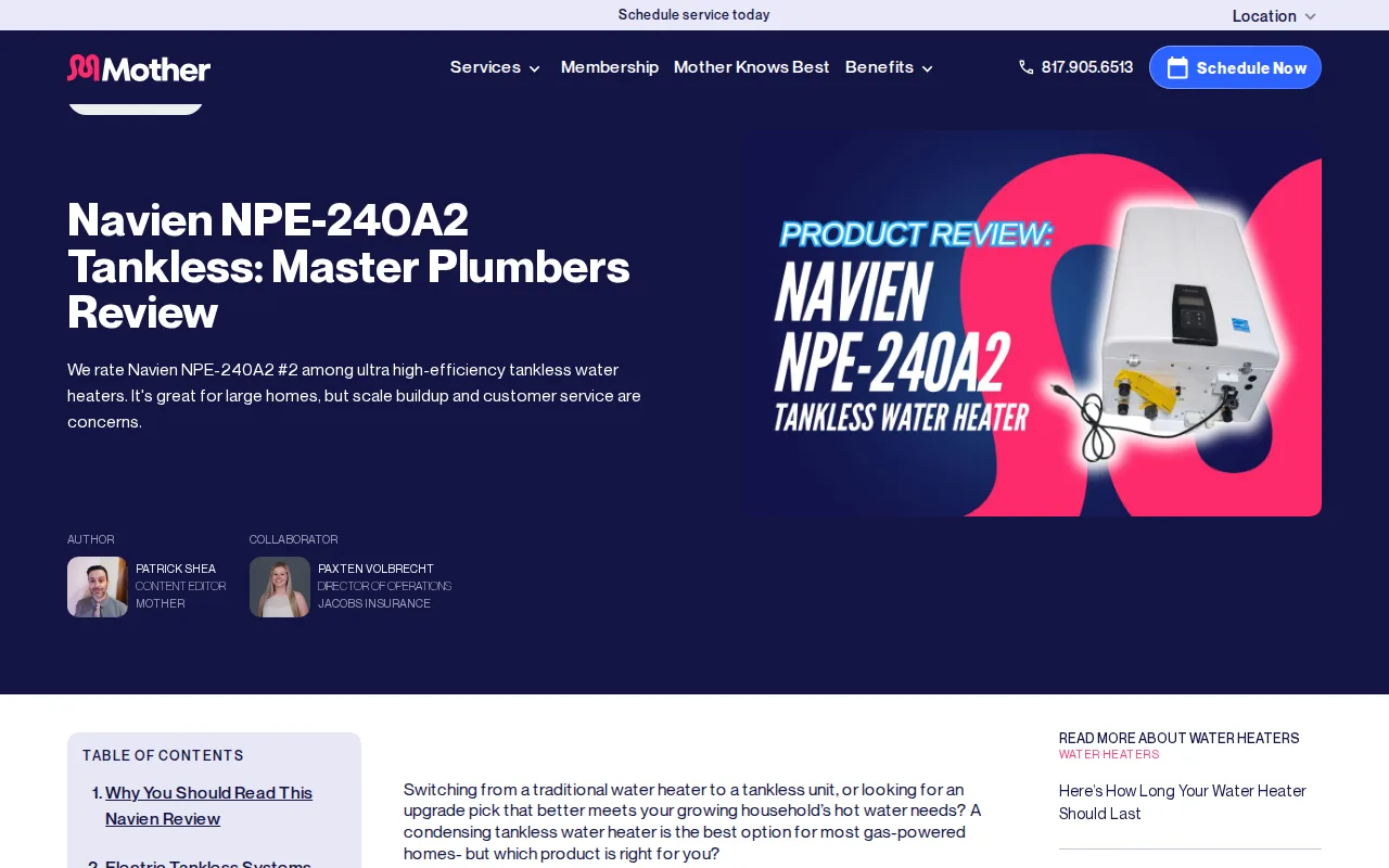 NPE-240A2: visual reference for 3. NPE-240A2 , High‑Flow Tankless Model