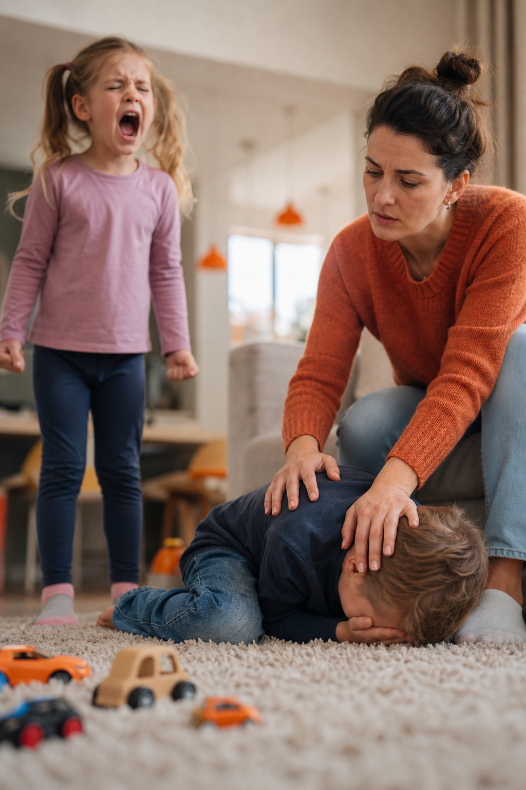 A photorealistic image related to tantrum-vs-meltdown. Alt: tantrum-vs-meltdown