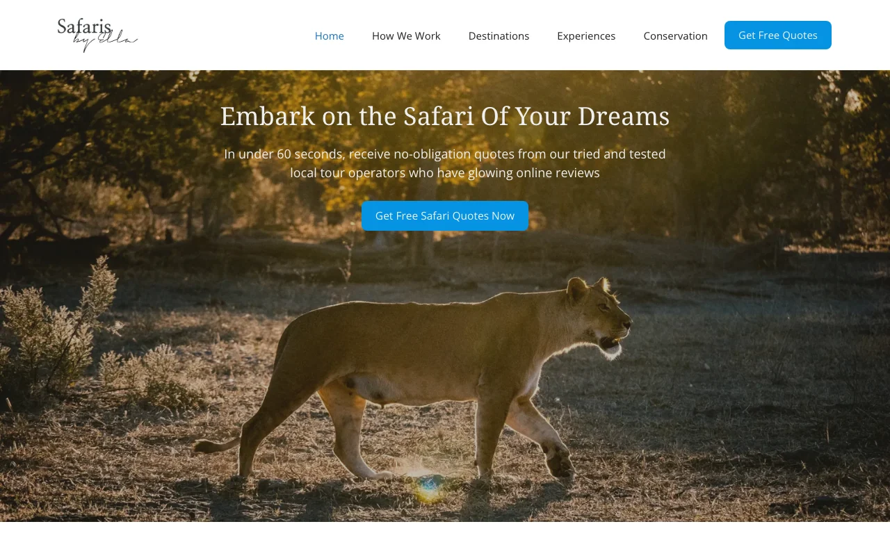 Illustration for Safaris By Ella