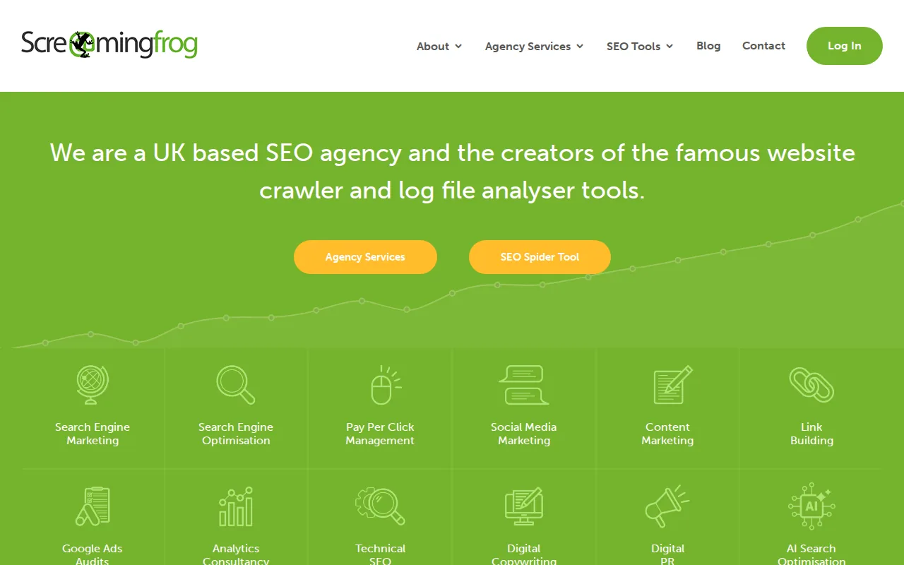 Screaming Frog Ltd: visual reference for 3. Screaming Frog Ltd — Configurable Crawls and Detailed URL‑Level Reports
