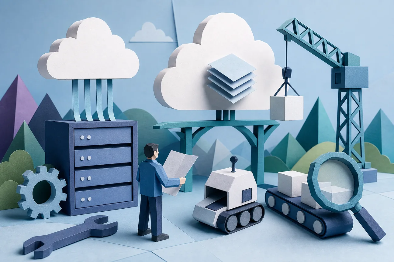 Papercraft illustration of Best Technical SEO Tools for SaaS in 2026