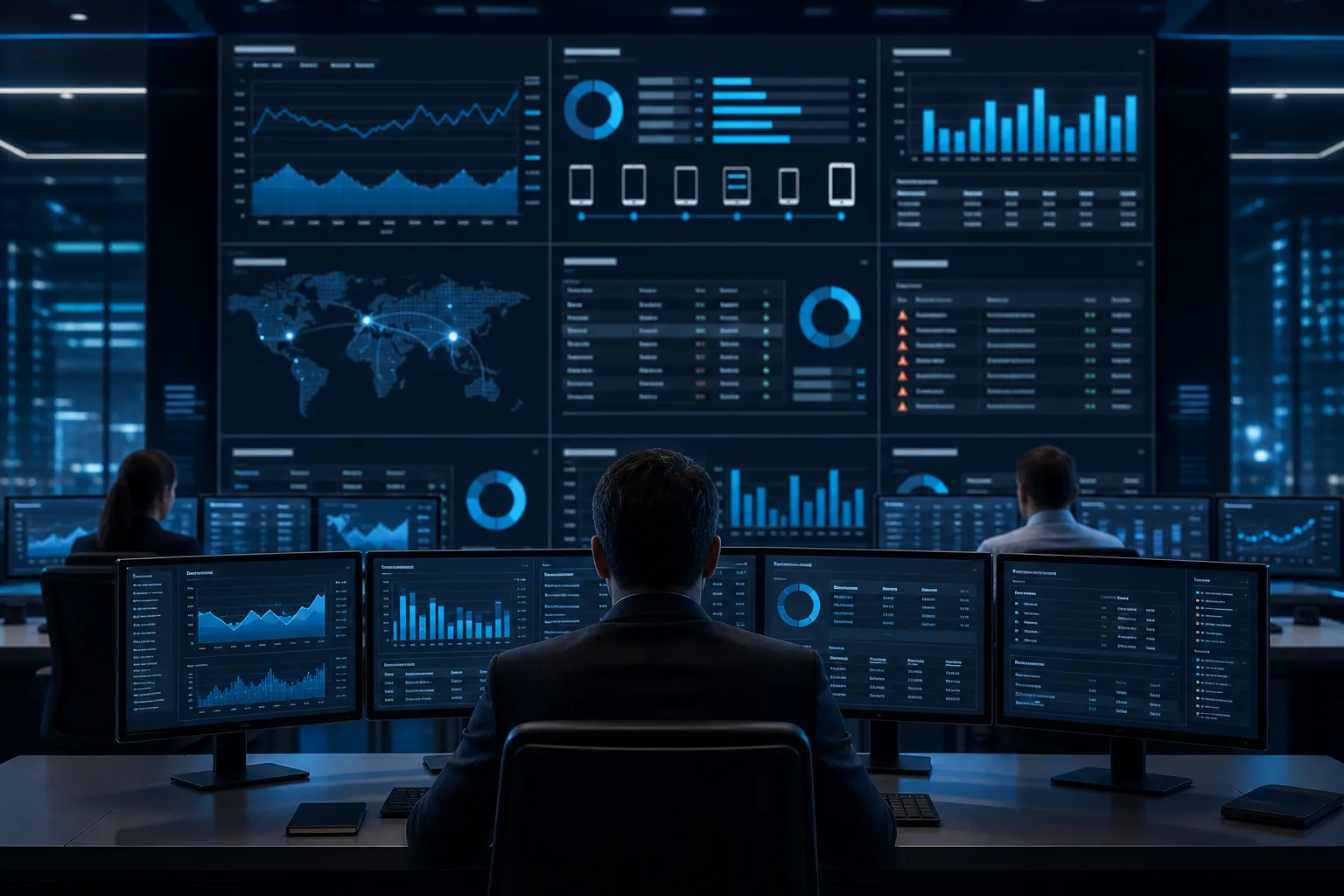 Real-time telecom expense management reporting and device lifecycle dashboard.