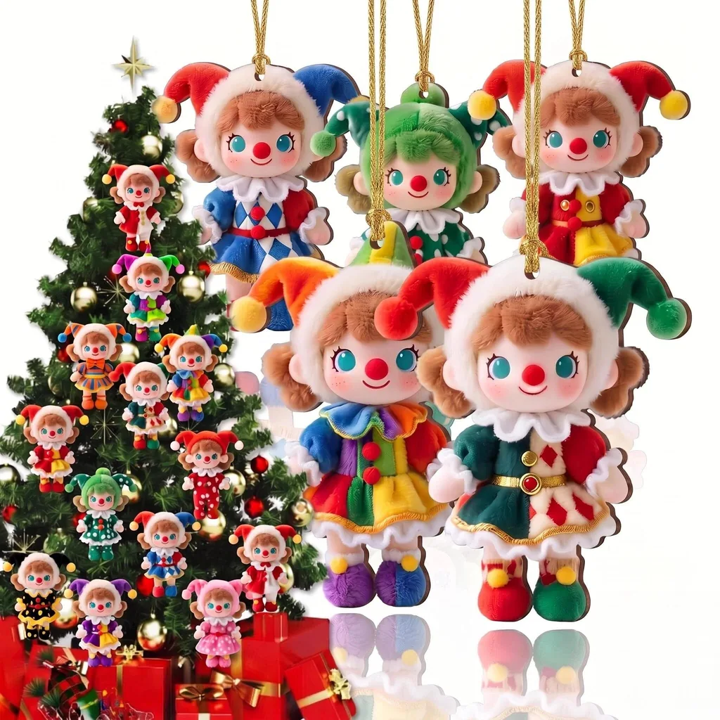 Product photo of AdornJoy Colorful Circus Clown