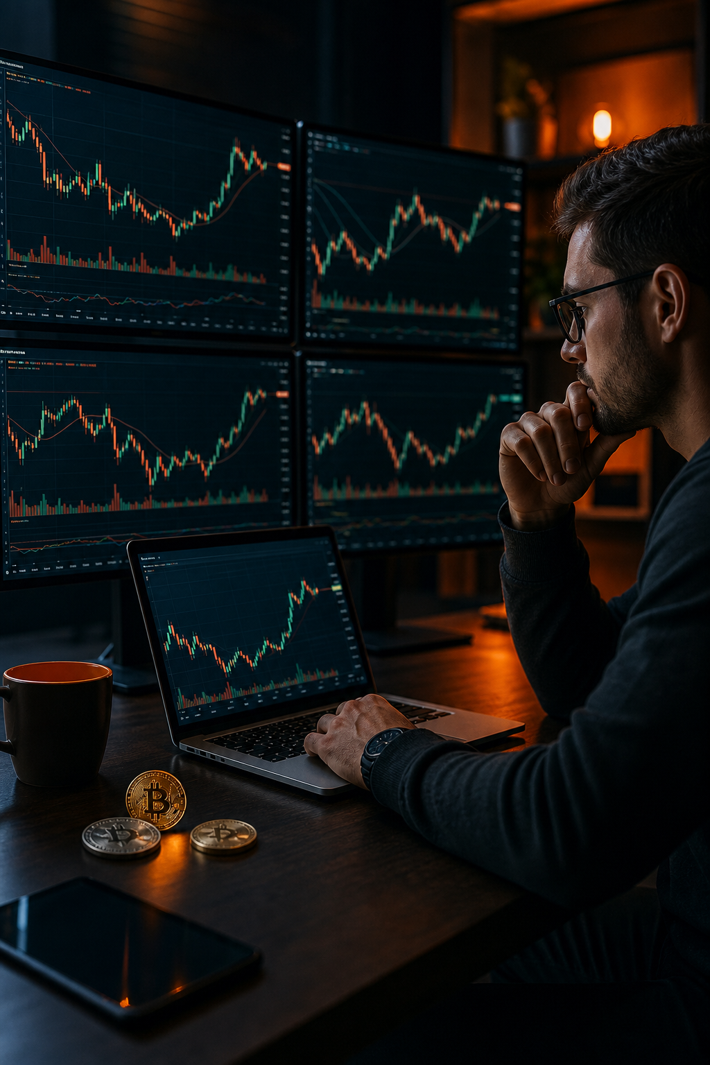 A photorealistic image related to top-10-corretoras-de-criptomoedas-para-2026. Alt: top-10-corretoras-de-criptomoedas-para-2026