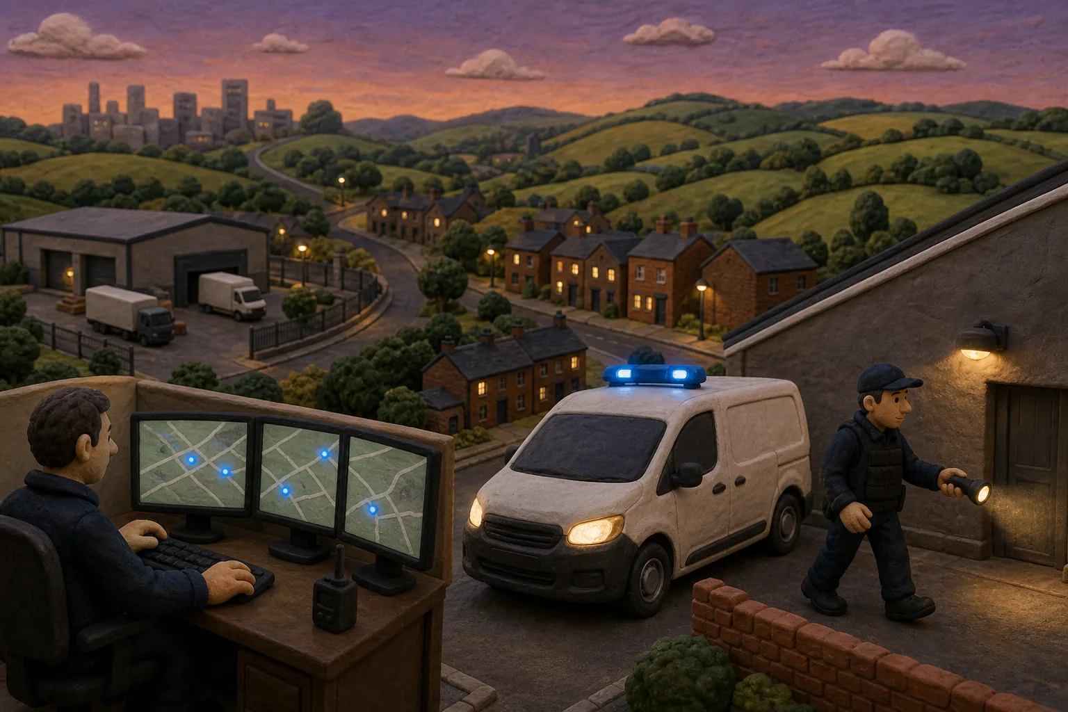 Illustration for Regional security companies