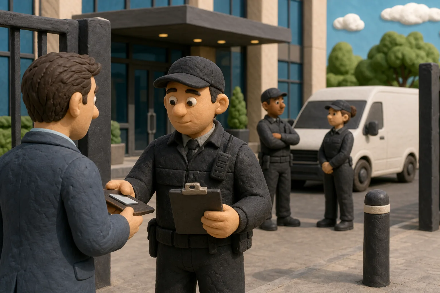 Illustration for Licensed guarding providers