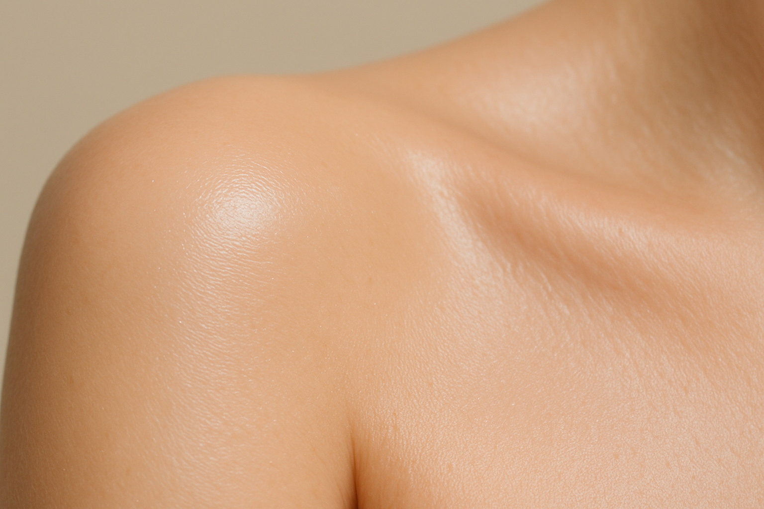 Close-up of soft, hydrated skin after applying vegan body lotion. Alt: Best vegan body lotion for sensitive skin showing hydrated and calm skin texture.