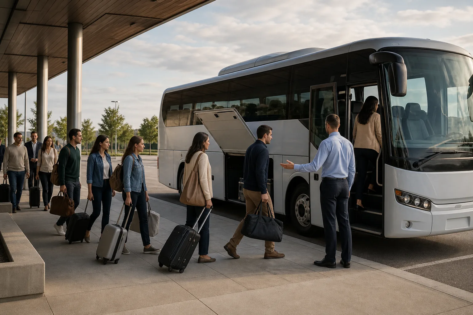 Illustration for Scheduled Regional Group Transfers
