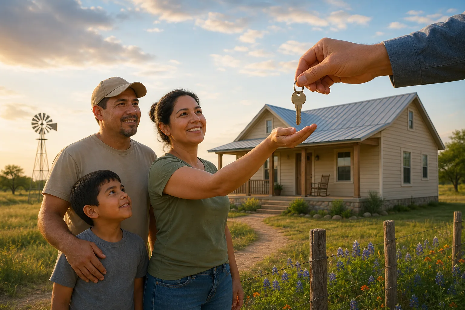 Illustration for USDA Direct Loan: Support for Lower-Income Buyers