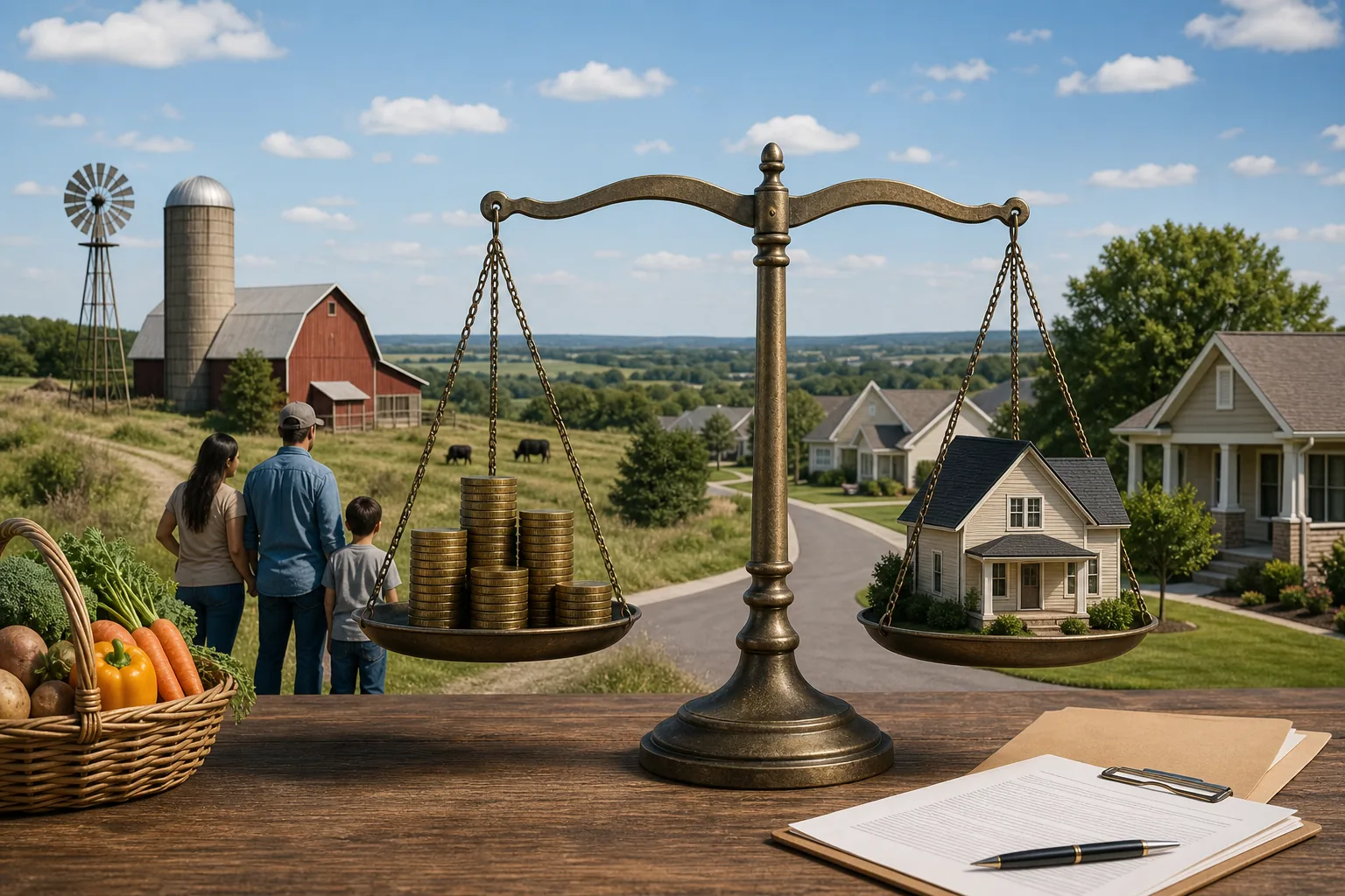 Illustration for USDA Income-Limit Eligibility: Matching Household Income to the Area
