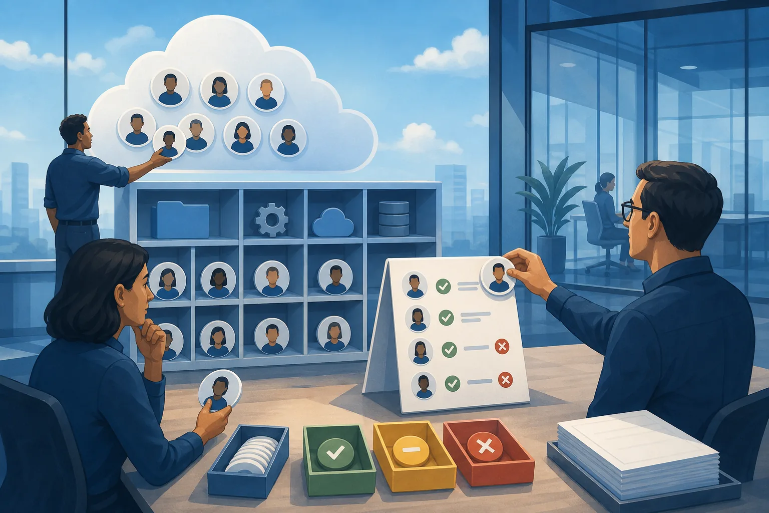 Illustration for Microsoft Entra